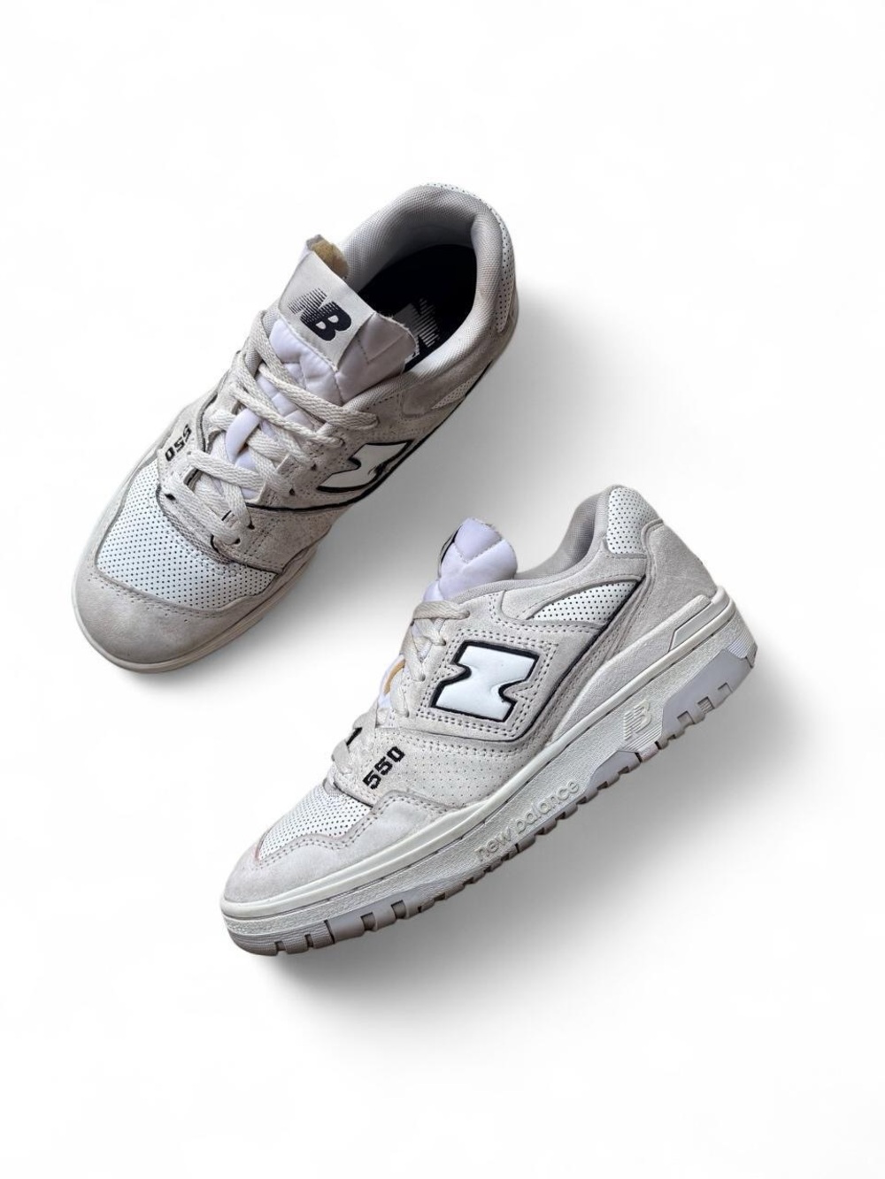 New Balance 550 “Reflection White” Sneakers – Women’s Size 8
